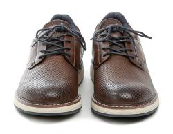 Mustang 15M014100100 hnědé pánské polobotky