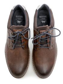 Mustang 15M014100100 hnědé pánské polobotky