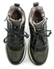 Mustang 15M0172006 oliva dámská zimní obuv