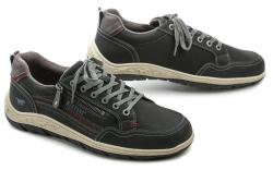 Mustang 15M018100100 černé pánské nadměrné polobotky