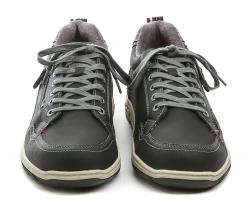 Mustang 15M018100100 černé pánské polobotky