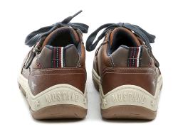 Mustang 15M018100100 cognac pánské nadměrné polobotky
