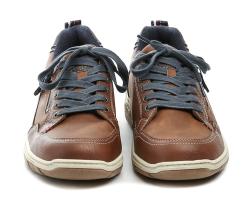 Mustang 15M018100100 cognac pánské polobotky