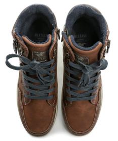 Mustang 15M018100200 cognac pánske zimné topánky