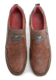 Mustang 15M018100500 hnědé pánské nadměrné polobotky