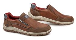 Mustang 15M018100500 hnědé pánské nadměrné polobotky