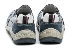 Mustang 15M18100500 modré pánské nadměrné polobotky