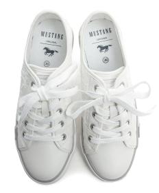 Mustang 26M0242012 bílé dámské tenisky