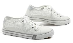 Mustang 26M0242012 bílé dámské tenisky
