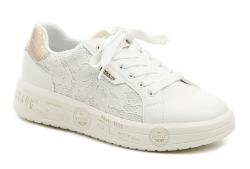 Mustang 26M048200100 bílé dámské polobotky Mustang 26M048200100 bílé dámské polobotky