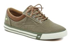 Mustang 4072-315-777 khaki pánské polobotky
