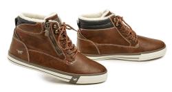 Mustang 4072-604-9 čierne pánske nadmerné zimné topánky