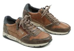 Mustang 4106-306-301 hnědé pánské polobotky