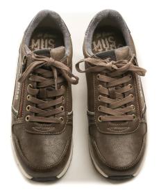 Mustang 4106-306-32 hnedé pánske poltopánky