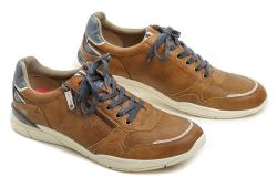 Mustang 4138-309-307 cognac pánské nadměrné polobotky