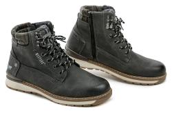 Mustang 4141-602-20 tmavě šedé pánské zimní boty