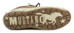 Mustang 4160-301-301 kastanie pánské nadměrné polobotky