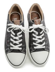 Mustang 4180-303-9 čierne pánske poltopánky