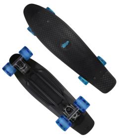 Muuwmi NoRules Skateboard ABEC 5 FUN černo modrý