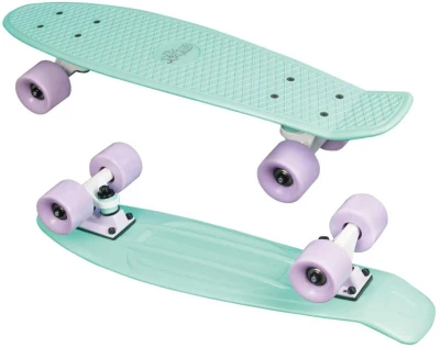 MUUWMI NoRules Skateboard ABEC 5 FUN mátovo-fialový