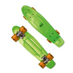 Muuwmi NoRules Skateboard ABEC 5 FUN zeleno oranžový Muuwmi NoRules Skateboard ABEC 5 FUN zeleno oranžový