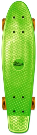 MUUWMI NoRules Skateboard ABEC 5 FUN zeleno-oranžový