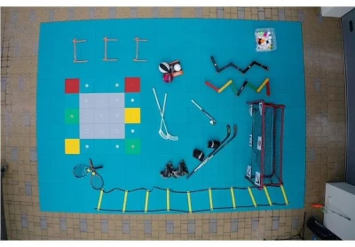 My Floorball Puzzle Tréninková plocha (18x)