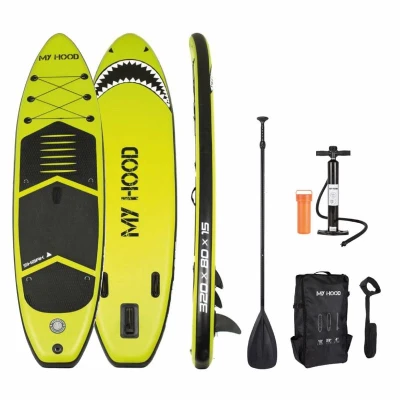 My Hood 708015 Shark Paddleboard set - žlutý My Hood 708015 Shark Paddleboard set - žlutý