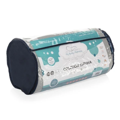 MyBaby Mattress Cestovní rolovací matrace 120x60 Stříbrná