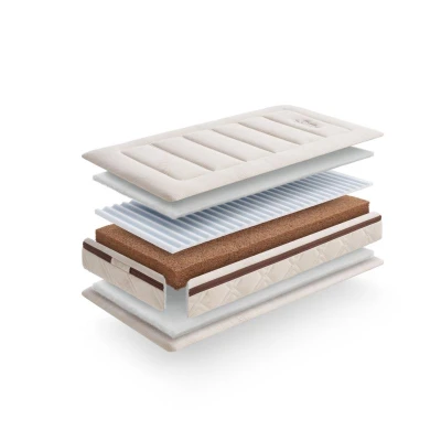 MyBabyMattress Matrace Louis 120x60x12cm přírodní