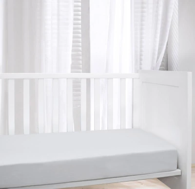 Mybaby Prostěradlo Respira BIO bavlna nepropustné bílé 120x60