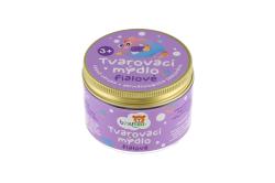 Mýdlo tvarovací fialové beauted v uzavíratelné dóze