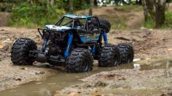 MZ-CLIMB-6WD 1/8 - obří vodotěsný obojživelník - modrý + sleva 200,- na příslušenství MZ-CLIMB-6WD 1/8 - obří vodotěsný obojživelník - modrý + sleva 200,- na příslušenství