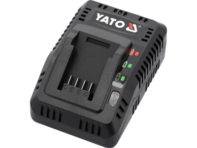Yato Nabíječka na AKU baterie 18 V, 2.2 A černá