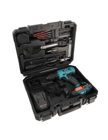 NAC Aku vrtačka CDB-1-LI-20V-TS 1x2Ah + příslušenství 49 dílů NAC Aku vrtačka CDB-1-LI-20V-TS 1x2Ah + příslušenství 49 dílů