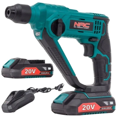 NAC Vrtací kladivo aku HE-SDS-LI-20V 2Ah
