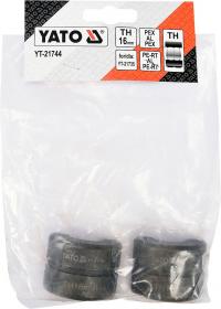 Yato Náhradní čelisti k lisovacím kleštím YT-21735 typ TH 16mm