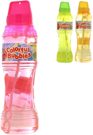Náplň náhradní do bublifuku 1000ml v plastové láhvi 3 barvy Náplň náhradní do bublifuku 1000ml v plastové láhvi 3 barvy