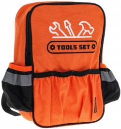 Nářadí pracovní dětské set s batohem a vrtačkou 28ks na baterie Zvuk
