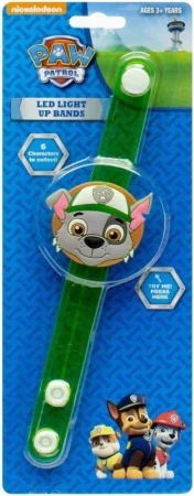 Náramok Tlapková patrola (Paw Patrol) na ruku 6 druhov LED Svetlo