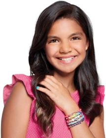 Náramky kamínkové dětský kreativní set s korálky a doplňky