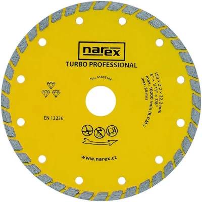 Narex Diamantový kotouč TURBO PROFESSIONAL 150 mm Narex Diamantový kotouč TURBO PROFESSIONAL 150 mm