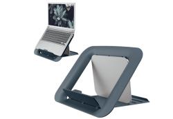 LEITZ Nastavitelný stojan pod notebook ERGO Cosy, sametově šedá LEITZ Nastavitelný stojan pod notebook ERGO Cosy, sametově šedá