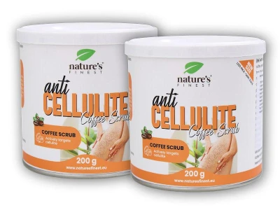 Nature's Finest Anti Cellulite Coffee Scrub 2x 200 g