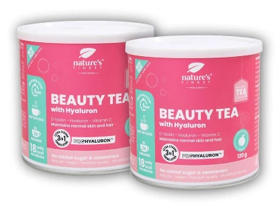 Natures Finest 2x Beauty tea with hyaluron 120g Natures Finest 2x Beauty tea with hyaluron 120g