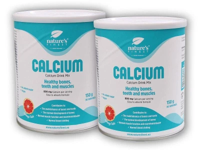 Natures Finest 2x Calcium vápník 150g Natures Finest 2x Calcium vápník 150g