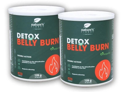 Natures Finest 2x Detox belly burn 125g