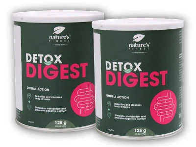 Natures Finest 2x Detox digest 125g Natures Finest 2x Detox digest 125g