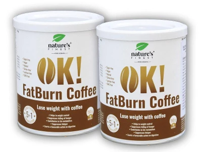 Natures Finest 2x OK! Fat Burn Coffee 150g Natures Finest 2x OK! Fat Burn Coffee 150g