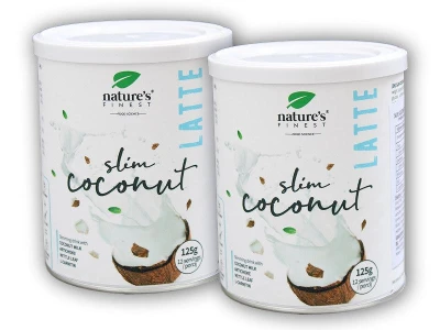 Natures Finest 2x Slim Coconut latte 125g Natures Finest 2x Slim Coconut latte 125g